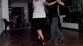 Tango  MI  DOLOR  bailan  Alberto y  Mariella