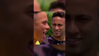 Neymar meets his double 😂🤣