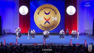 Team Canada Coed Premier ICU World Cheerleading Championship 2024 Semi Finals