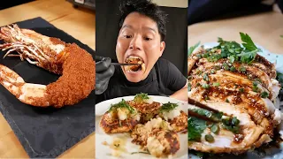 ASMR Best Of Delicious Bayashi Food #187 MUKBANG COOKING [REVERSE]