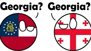 Georgia vs Georgia [Countryballs Animation]