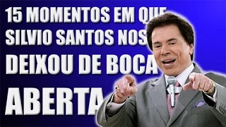 15 momentos em que Silvio Santos nos deixou de boca aberta - Mais que desimpedidos