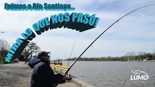 PESCA EN RIO SANTIAGO 2021/ MIRA EL PIQUE DEL CARPON. ROMPIO EL ANZUELO