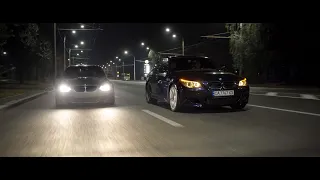 Midnight Run │ BMW M5 E60 V10 & 335i M3 E92 Look │ 4K