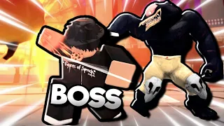 I Fought the New NAMU BOSS in Roblox Heroes Battlegrounds..