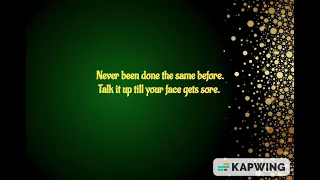 Talk It Up - Sammy Rae & The Friends (Karaoke Version)