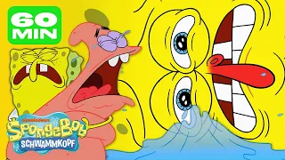 SpongeBob WEINT - 1 Stunde lang! | SpongeBob Schwammkopf