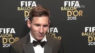 EXCLUSIVE - Lionel Messi, FIFA Ballon d'Or 2015 (SPANISH)