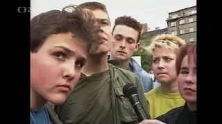 Praha 1991: Skinheads vs. anarchisti