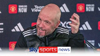 Erik ten Hag addresses speculation around his managerial future at Manchester United