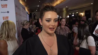 KNIVES OUT Katherine Langford   @ world premiere