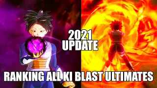 RANKING ALL KI BLAST ULTIMATES BY DAMAGE FROM WEAKEST TO STRONGEST IN XENOVERSE 2 | AFTER DLC 12