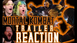 A F*CKIN' BLOOD KNIFE?! // MORTAL KOMBAT Trailer Reaction!