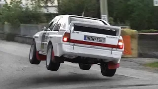 Audi quattro INSANITY at RallyLegend 2018: 5-Cylinder Pure Sound, Turbo Anti-Lag & Show!