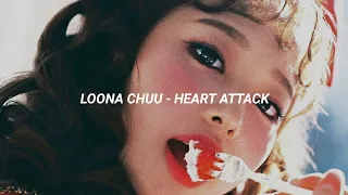 LOONA/CHUU (이달의 소녀/츄) - HEART ATTACK (EASY LYRICS)