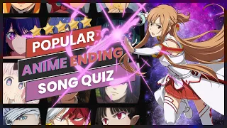 ANIME ENDING QUIZ🌟30 BANGER ANIME SONGS 🎵 v3