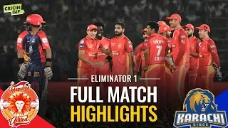 PSL 2019 Eliminator 1: Islamabad United vs Karachi Kings | Caltex Full Match Highlights