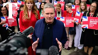 Sir Keir Starmer arrives in Liverpool ahead of Labour Party conference