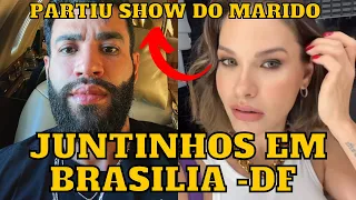 Gusttavo Lima e Andressa Suita JUNTOS em Brasília ? Musa se arruma e vai para show do marido