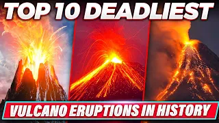 Top 10 Deadliest Vulcano Eruption In History || Most Terrifying Volcano Eruptionsy