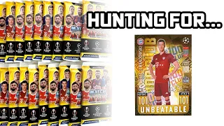 Hunting for LEWANDOWSKI 101! | Topps MATCH ATTAX 2021/22 Pack Opening (20 packs!)