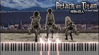 Attack on Titan - Vogel im Käfig (Piano Tutorial + Sheet Music)