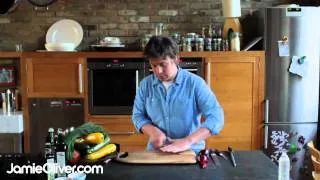 Jamie on knife skills, 30-Minute Meals