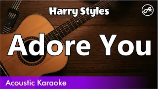 Harry Styles - Adore You (SLOW karaoke acoustic)