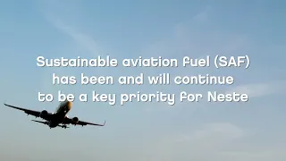 Neste in North America 2020 | Sustainable Aviation Fuel Takes Flight