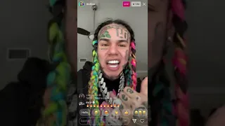 6ix9ine EXPLAINED WHY HE 🐀 RAT- FULL INSTAGRAM LIVE WITH NEW HIT "GOOBA"
