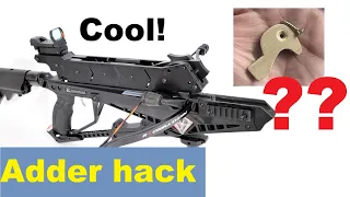 The coolest "Adder" crossbow hack ever?