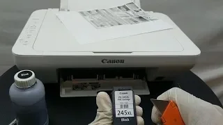 Como recargar el cartucho Canon PG-245XL Negro