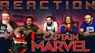 Captain Marvel - Official Trailer REACTION!!