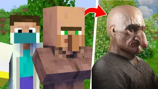 Minecraft But If I Die It Get's More Realistic | Mcaddon