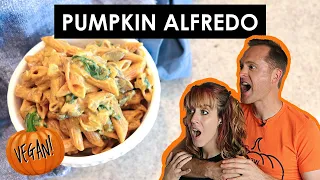 Easy Vegan Pumpkin Alfredo: Our Fall Favorite | Oil Free