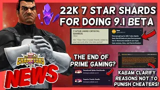 Kabam Crashed Responds To Force Close Non Ban Issue | Prime Gaming is Ends | Funny Ban & More [MCN]