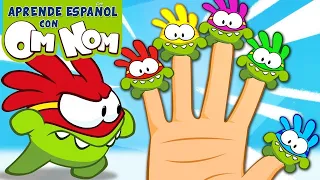 Aprende con Om Nom | Familia dedo de colores con Súper Noms | Learn Spanish with Om Nom