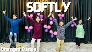 SOFTLY | Karan Aujla | Ikky | Latest Punjabi Song | Kids Dance Video