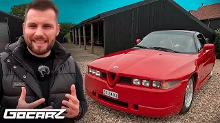 L'Alfa Romeo SZ : La bête italienne au design audacieux !