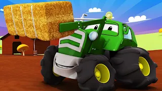 Ben der Traktor ist voll mit Äpfeln und Eiern - Autopolis  💧 Lastwagen Zeichentrickfilme für Kinder