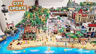 LEGO City Update - FINISHING THE BEACH!