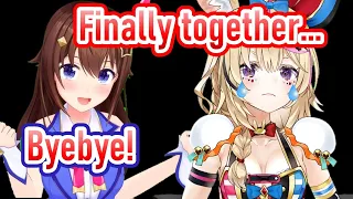 Polka is alone and emotional after the collab.【Hololive/English subtitled】