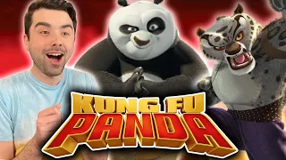 KUNG FU PANDA IS AMAZING!! Kung Fu Panda Movie Reaction! PO THE DRAGON WARRIOR!