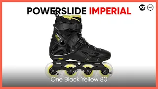 Powerslide Imperial One Black Yellow 80 - Product Video
