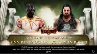 [WWE 2K19] Finn Balor (Demon) vs. Roman Reigns (Universal Championship)