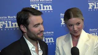 SBIFF Opening Night - Emily VanCamp & Josh Bowman Interview "Miranda's Victim" World Premiere