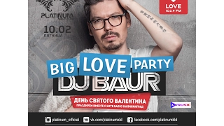 Big Love Party: DJ Baur (Москва)