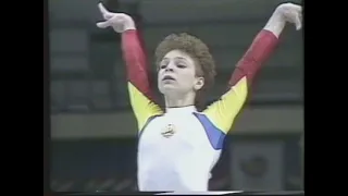 Daniela Silivas (ROM) - Olympics 1988 - Compulsory - Balance Beam