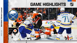 Sabres @ Flyers 4/1 | NHL Highlights 2023
