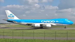 [4K] Beautiful Plane Spotting Day at Amsterdam Airport Schiphol | B747, B777, B787, A330 & More